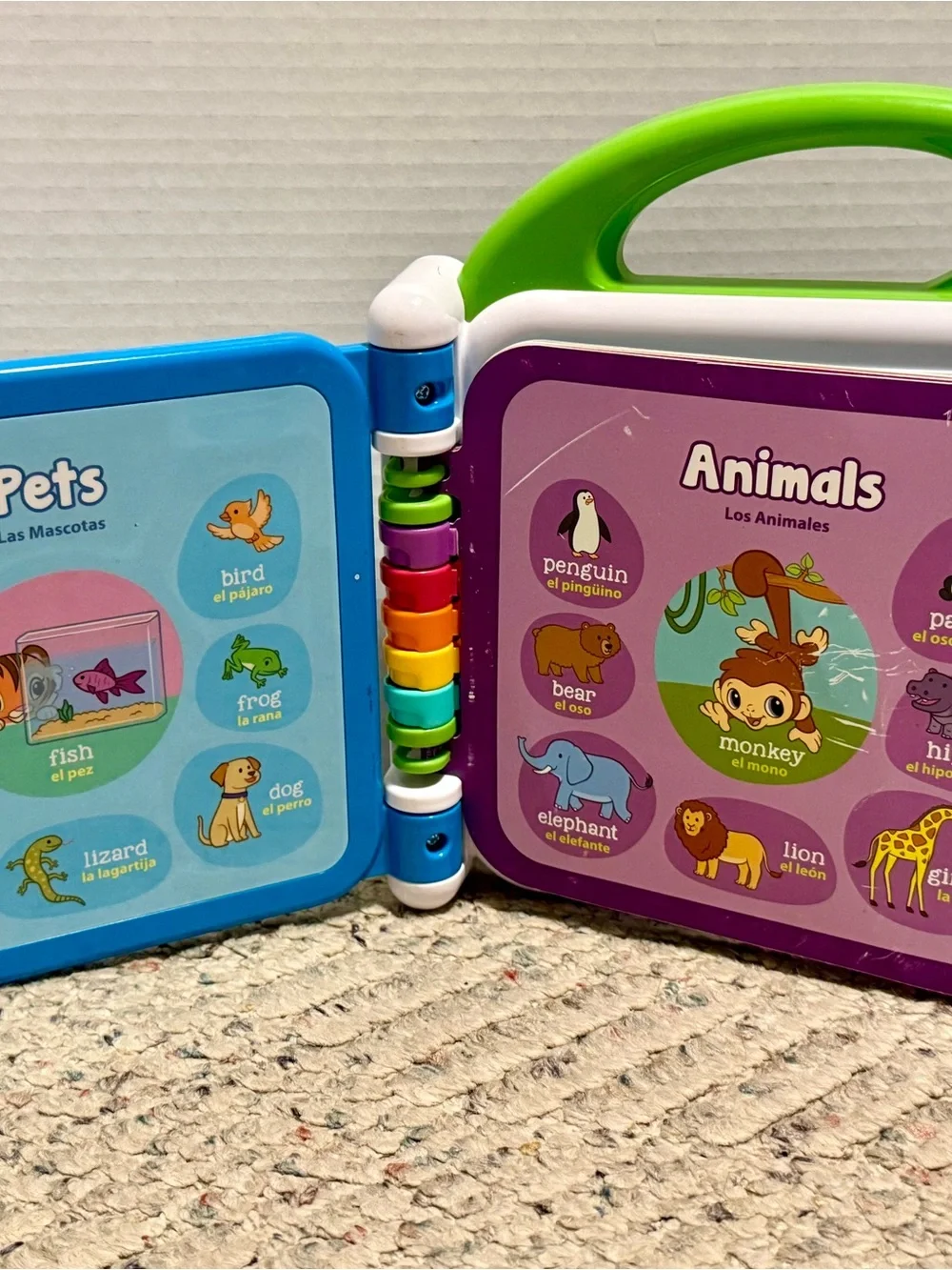 Learning Friends 100 Words Book Electronic Learning Toy for Toddlers-tested